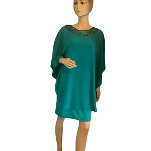 NWT Fanny Fashion USA‎ Cape Dress Cruisewear size M